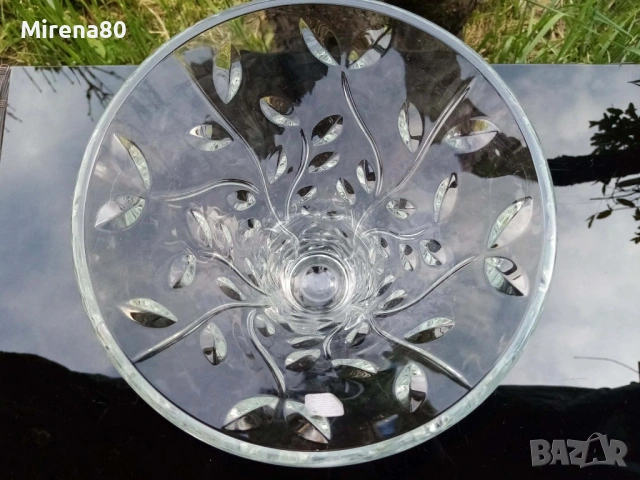 Кристална ваза 30 см - нова !, снимка 5 - Вази - 54239859