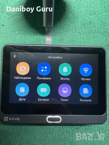 Wi Fi Смарт видео звънец Ezviz CP4, Двупосочно видео, Full HD,  шпионка. App, снимка 11 - Други - 52491033