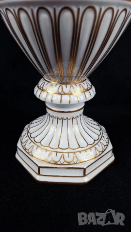 Ваза - Dresden, Carl Thieme Potschappel, снимка 6 - Вази - 52434477