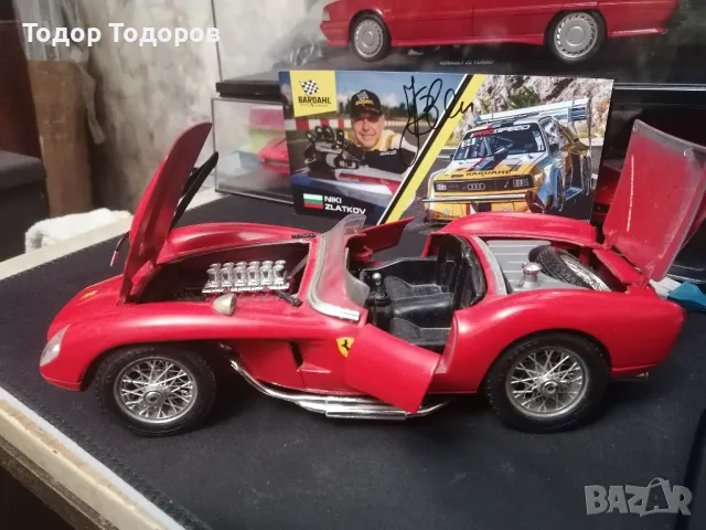 Колекционерски модел: Ferrari - Testa Rossa (Bburago) 1/18 (Italy), снимка 3 - Колекции - 48855692