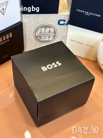 Мъжки часовник с хронограф HUGO BOSS GLOBETROTTER, снимка 10 - Мъжки - 47258052