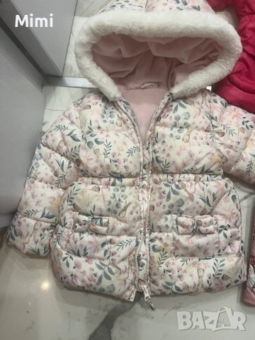 3ч Лот Зимни Бебешки якета+Елек ръст 86, снимка 10 - Жилетки и елечета за бебе - 48427934