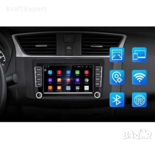 Мултимедийна навигация VW Polo, Passat, Touran, Tiguan, Jetta, снимка 2 - Навигация за кола - 50671592