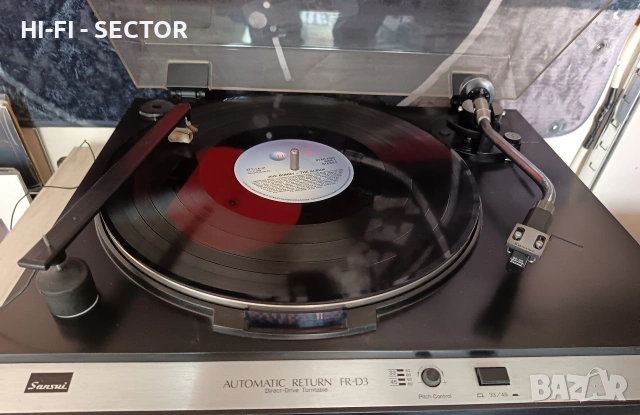 Sansui FR D 3 грамофон , снимка 8 - Грамофони - 53677622