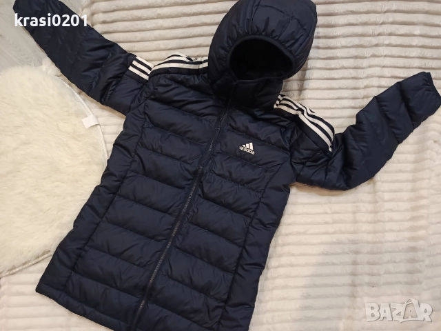 Оригинална парка на Адидас! Гъши пух. М размер, снимка 5 - Якета - 48677766