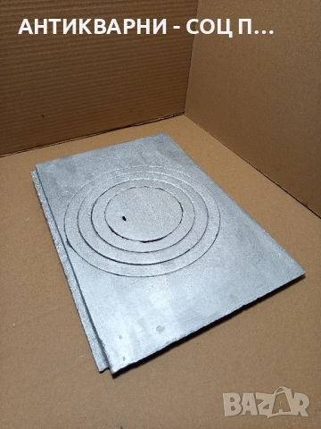 Стара Чугунена Плоча За Стара Печка Барбекю Барбекюта. 