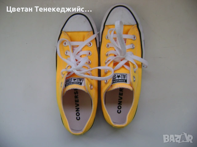 Продавам дамски кецове Converse № 37, снимка 5 - Кецове - 54199581