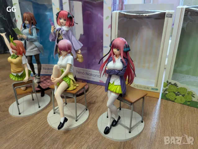 The quintessential quintuplets - аниме фигурки, снимка 6 - Колекции - 50417666