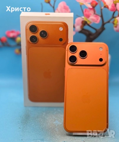 ГАРАНЦИОНЕН!!! Apple iPhone 17 Pro Max, 256GB, 5G, Cosmic Orange , снимка 3 - Apple iPhone - 53824858