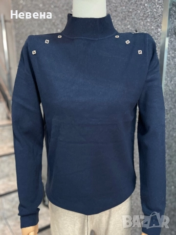 Блуза в 5 цвята, снимка 4 - Блузи с дълъг ръкав и пуловери - 52751626