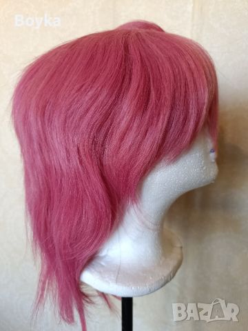 Розова косплей перука , снимка 3 - Други - 45206577