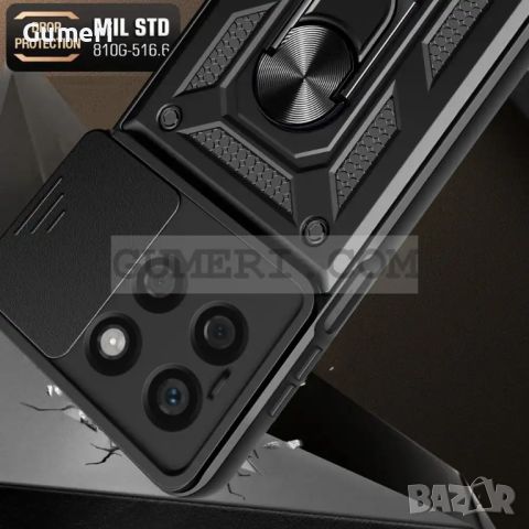 Huawei Honor X8b Противоударен Хибриден Гръб С Ринг, снимка 3 - Калъфи, кейсове - 45746050