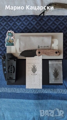 Kizer drop bear fix Azo дизайн., снимка 16 - Ножове - 53979210