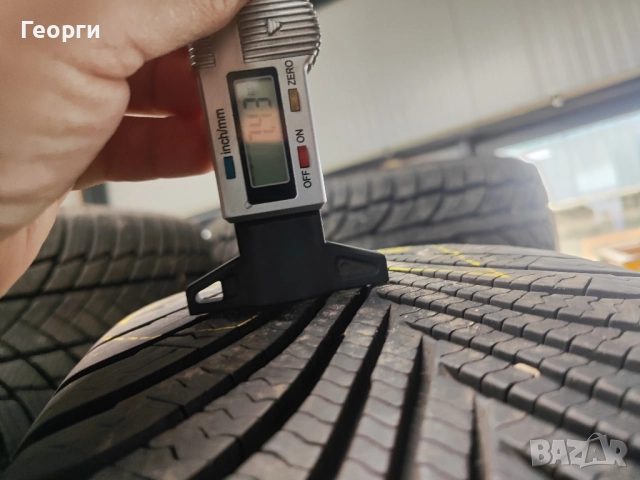 2бр.зимни гуми 225/55/17 Michelin, снимка 2 - Гуми и джанти - 52749545