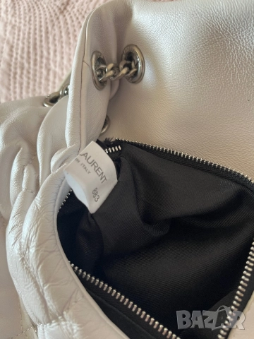 YSL естествена кожа чанта, снимка 16 - Чанти - 52374847