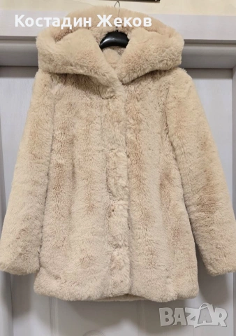 . Дамско оригинално пухено палтенце. TALLY WEIJL. Като ново. 