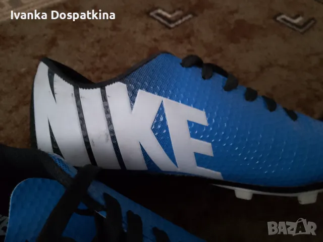 Nike mercurial бутонки един път носени 38номер, снимка 3 - Футбол - 48175358