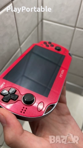 Modded PS Vita PCH-1100 Cosmic Red 128GB/256GB 150+/250+ games, снимка 7 - PlayStation конзоли - 54193540