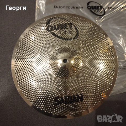 Чинел Sabian Quiet Tone Crash 13"НОВ!