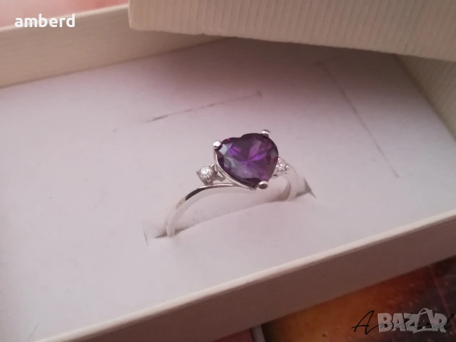 Уникален сребърен пръстен - модел R069, снимка 5 - Пръстени - 53614635