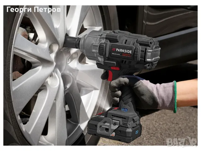Нов Безчетков Акумулаторен Гайковерт 1356Nm Parkside Performance, снимка 2 - Винтоверти - 37993731