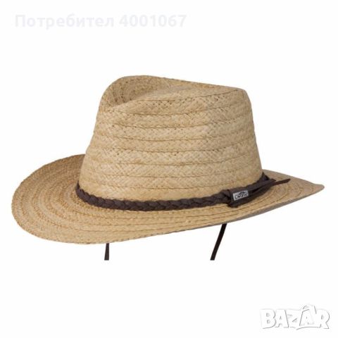 мъжка сламена шапка , снимка 1 - Шапки - 46224585