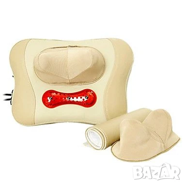 Компактна загряваща масажна възглавница