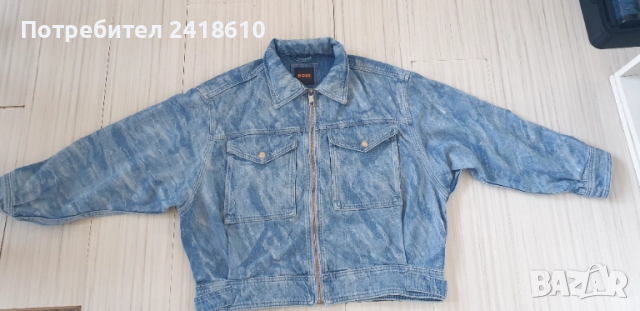 Hugo Boss  C_Bomber Trucker Oversize Womens Jacket Size XL  НОВО! ОРИГИНАЛ! Дамско Дънково Яке!, снимка 2 - Якета - 52225639