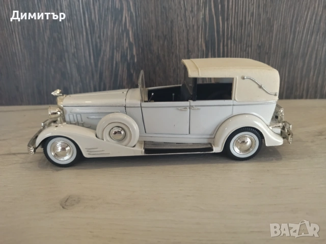 Метална количка 1933 Cadillac Town Car !!!, снимка 9 - Колекции - 54135642