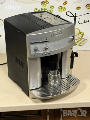 Кафемашина кафе автомат delonghi magnifica с гаранция, снимка 8 - Кафемашини - 53753082