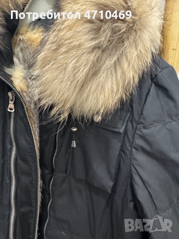 Кожено двулицево яке от естествен косъм, снимка 8 - Якета - 53452569