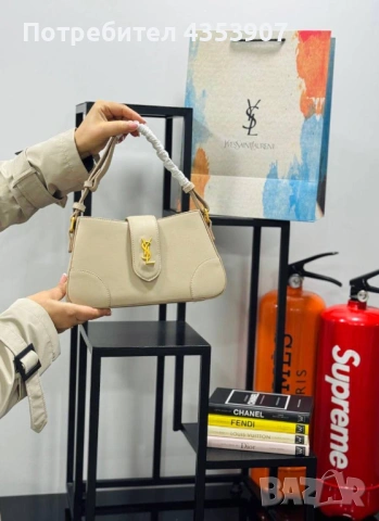 Дамски чанти Saint Laurent, снимка 2 - Чанти - 53348001