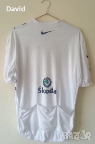 Оригинална колоездачна фланелка Nike x Skoda x Le Tour De France Сезон 2009, снимка 2 - Други спортове - 51635523