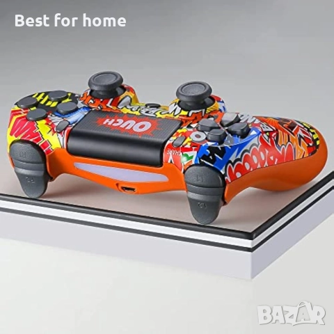 CONNYAM Безжичен контролер, съвместим с PS4 , снимка 4 - Аксесоари - 51511865