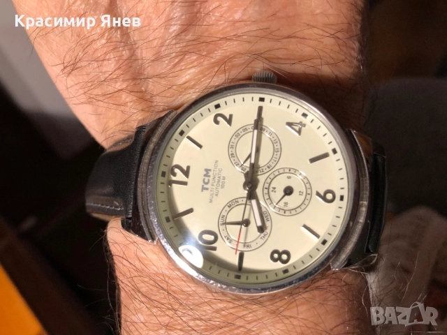 Нов автоматичен часовник TCM, снимка 6 - Мъжки - 51706737