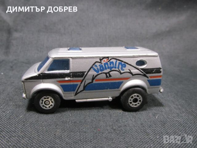 СТАРА РЕТРО МЕТАЛНА КОЛИЧКА MATCHBOX ENGLAND CHEVY VAN, снимка 2 - Колекции - 46444340