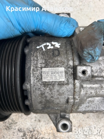 GE447280-6560. Компресор климатик за Тойота Авенсис T27. 2009-2015г, снимка 12 - Части - 50917972