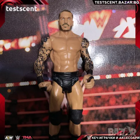 Екшън фигура WWE Randy Orton The Viper Ранди Ортън Mattel Basic Series играчка 2008-2009, снимка 1 - Колекции - 49552798