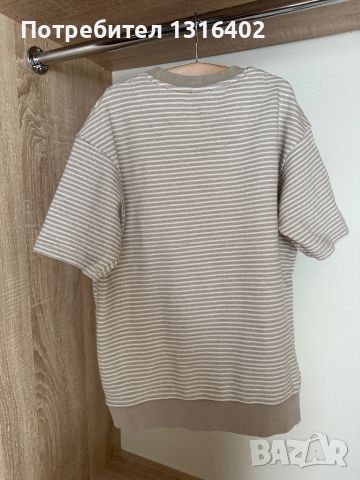 Мъжка блуза Zara, размер S, снимка 4 - Тениски - 45132351