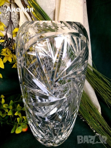 Кристална ваза разкош, снимка 7 - Вази - 52797772