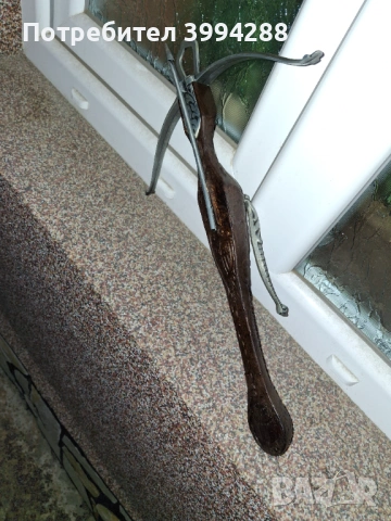 Декоративен арбалет, снимка 4 - Антикварни и старинни предмети - 54058463