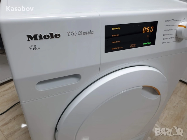 UK Miele T1 Classic ECO - Сушилня с Термопомпа Миеле 12м Гаранция