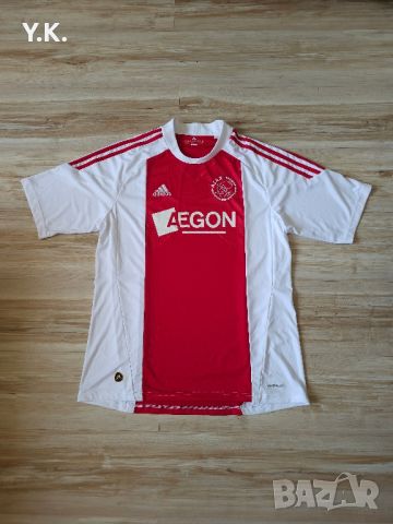 Оригинална мъжка тениска Adidas Climacool x A.F.C. Ajax / Season 10-11 (Home), снимка 1 - Тениски - 46386827