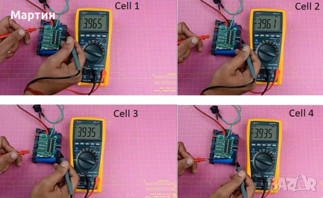 BMS БМС 4S 14.8V 16.8V 40A за 18650 литиево-йонна батерия, снимка 9 - Друга електроника - 47198798