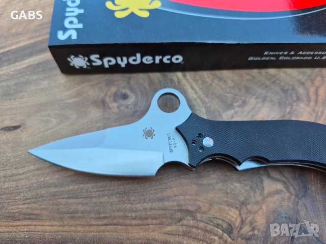 Сгъваем нож Spyderco Jot Singh Khalsa SC40, снимка 5 - Ножове - 50787029