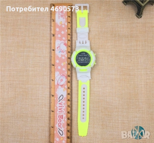 Ултра лек и мек детски ръчен часовник за момчета и момичета , снимка 4 - Детски - 52891581