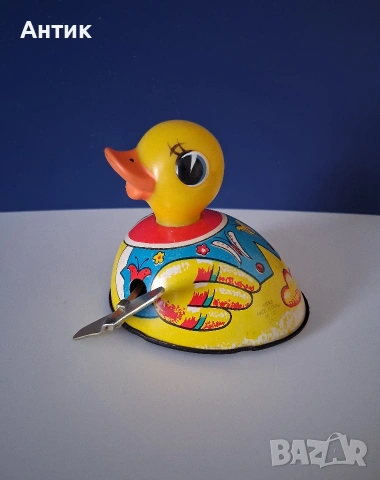 Стара Механична Играчка Пате 