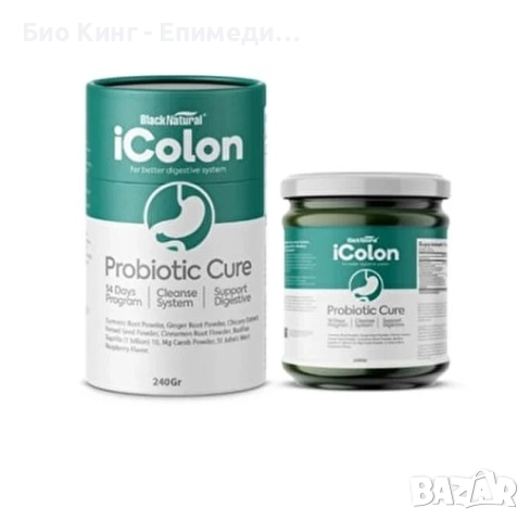 iColon Билкова меласа/паста с пробиотик за пречистване на дебелото черво