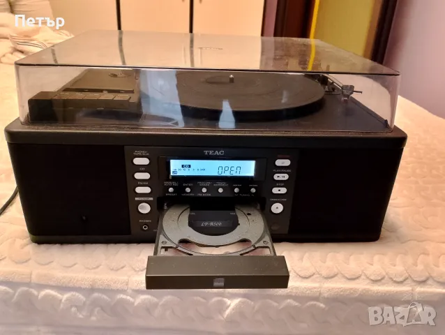 Продавам TEAC LP-R500E-B CD Recorder System, снимка 4 - Аудиосистеми - 46317340