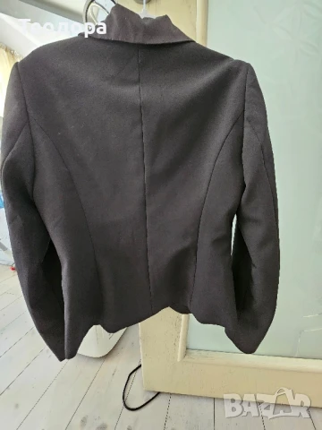 Дамско сако черно Stile Benetton , снимка 3 - Сака - 50571993